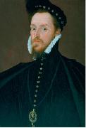 Portrait of Henry Carey, 1st Baron Hunsdon Steven van Herwijck
